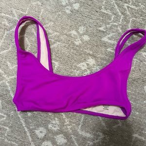 Bright purple Blue Hour PacSun swim top